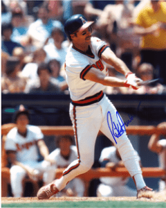 AUTOGRAPHED SIGNED Photo RICK BURLESON Angels Main Line Autographs