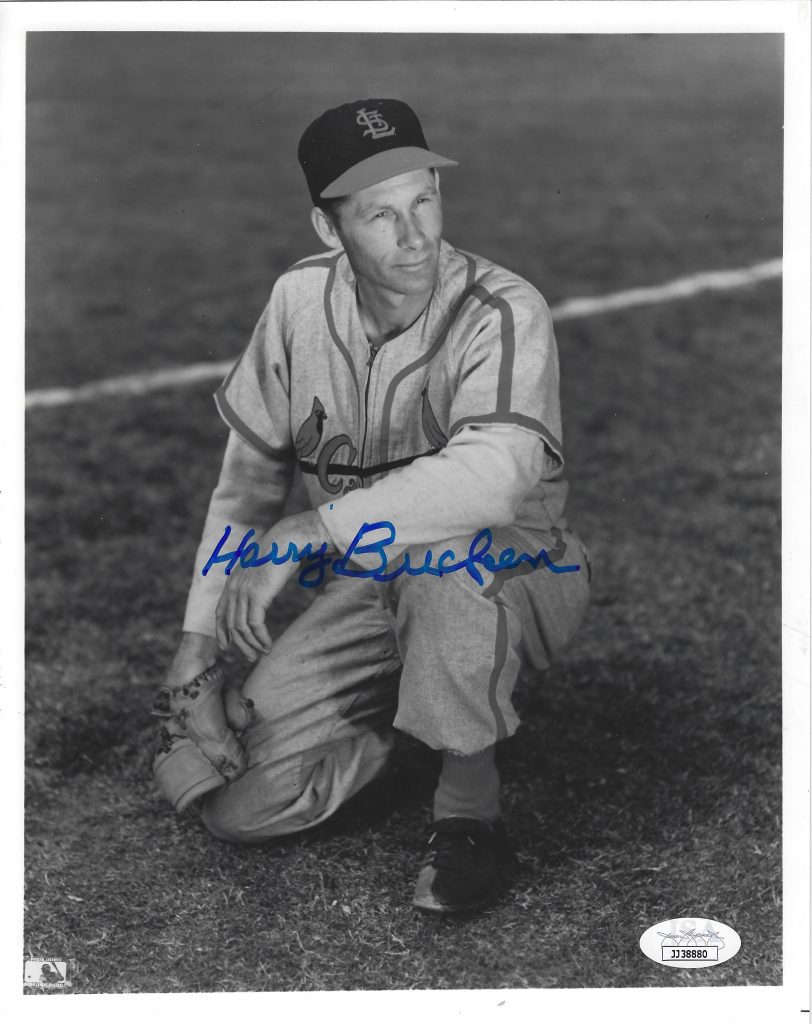 Autographed Harry Brecheen X St Louis Cardinals Photo Jsa Main