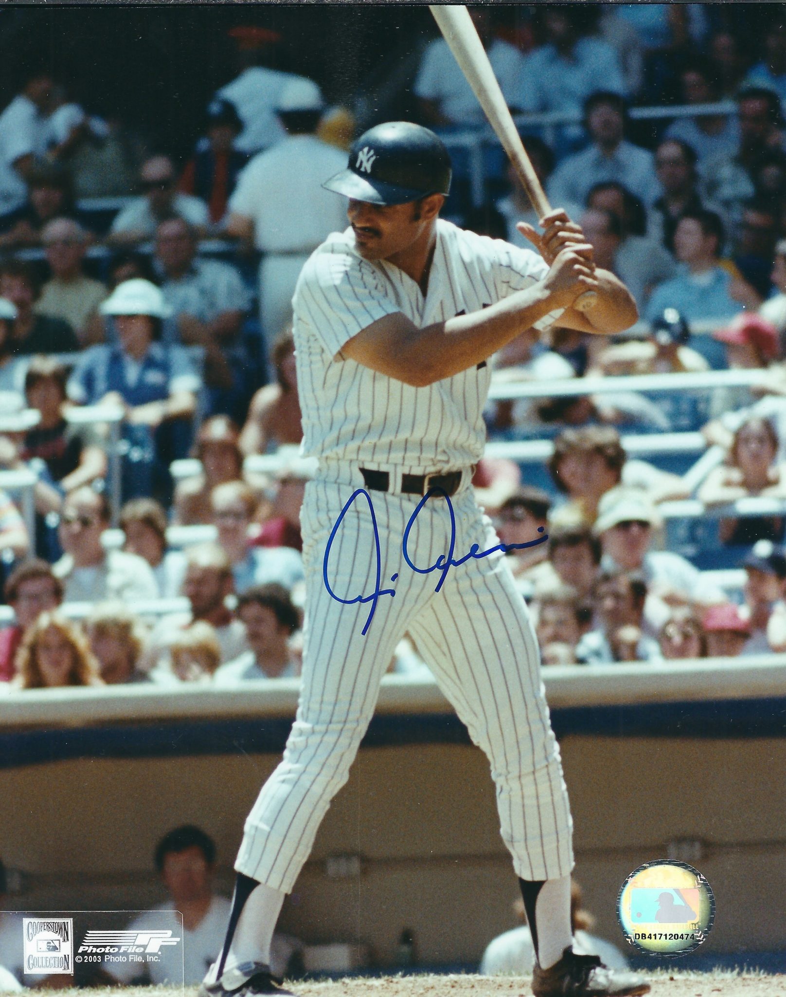 AUTOGRAPHED CHRIS CHAMBLISS 8x10 New York Yankees Photo - Main Line ...