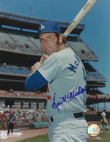 AUTOGRAPHED STEVE SAX 8x10 Los Angeles Dodgers photo - Main Line Autographs