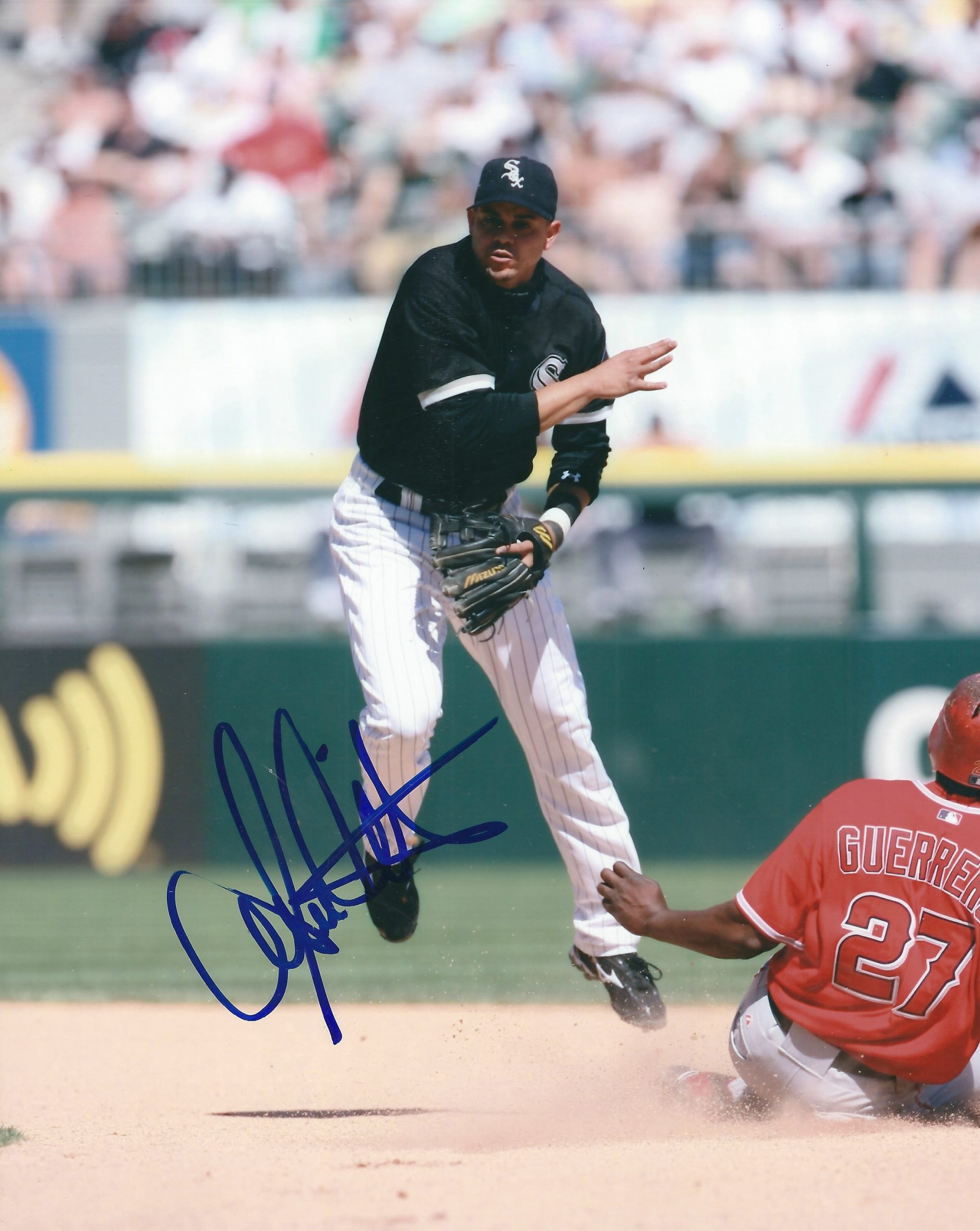 AUTOGRAPHED GORDON BECKHAM 8X10 Chicago White Sox Photo - Main