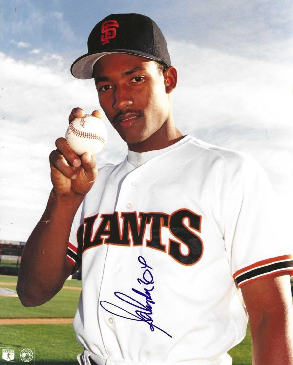 AUTOGRAPHED SALOMON TORRES 8x10 San Francisco Giants Photo