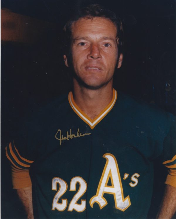 AUTOGRAPHED JOEL HORLEN 8X10 photo Oakland A's