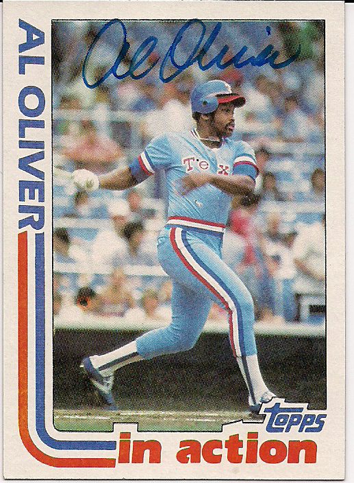 Al Oliver Baseball Trading Cards