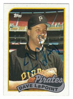 Autographed MITCH WILLIAMS 1989 Topps Card - Main Line Autographs
