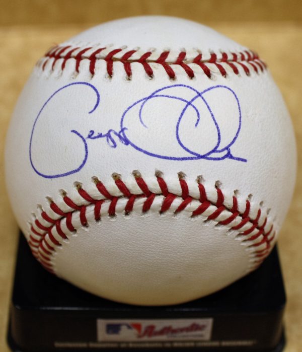 Autographed GREGG OLSON  - OMLB