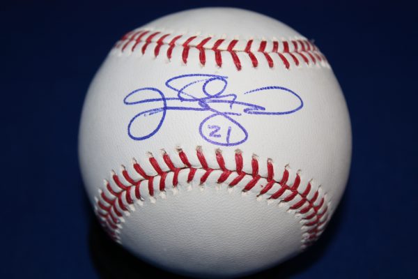 Autograhed JASON MARQUIS Official Major League Baseball