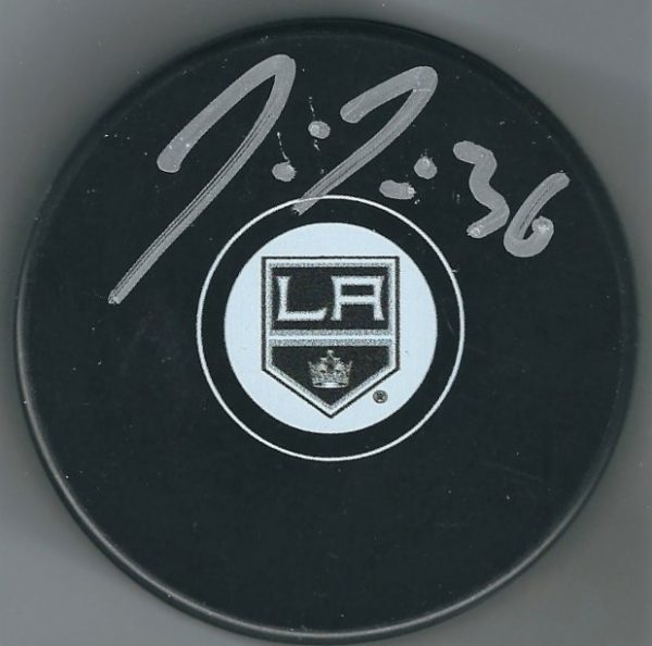 Autographed JUSSI JOKINEN Los Angeles Kings Hockey Puck