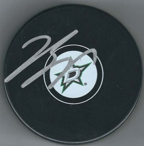 Autographed JASON SPEZZA Dallas Stars Hockey Puck