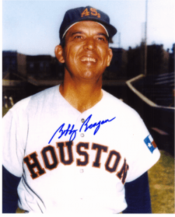 AUTOGRAPHED WALT WILLIAMS Houston Colt 45s 8x10 Photo - Main Line Autographs