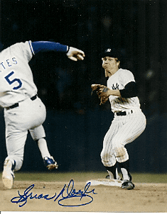 AUTOGRAPHED photo BRIAN DOYLE New York Yankees - Main Line Autographs