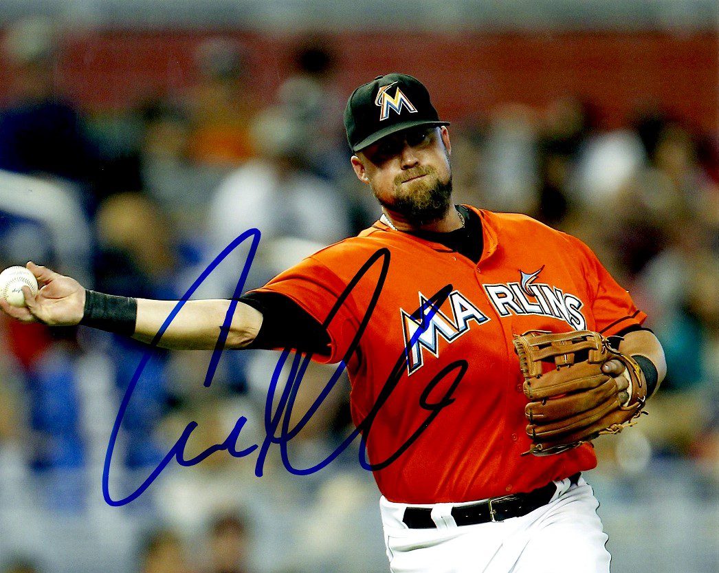 AUTOGRAPHED CLIFF FLOYD 8X10 Florida Marlins Photo - Main Line Autographs