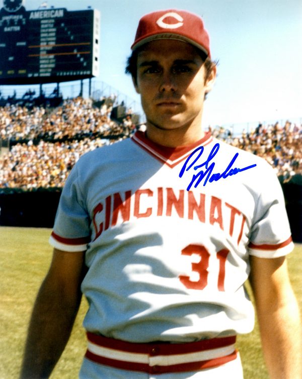 AUTOGRAPHED  PAUL MOSKAU 8x10 Cincinnati Reds Photo