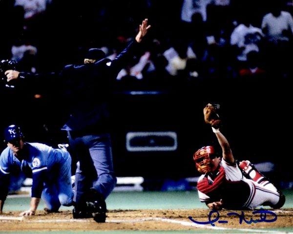 AUTOGRAPHED TOM NIETO 8X10 St. Louis Cardinals photo