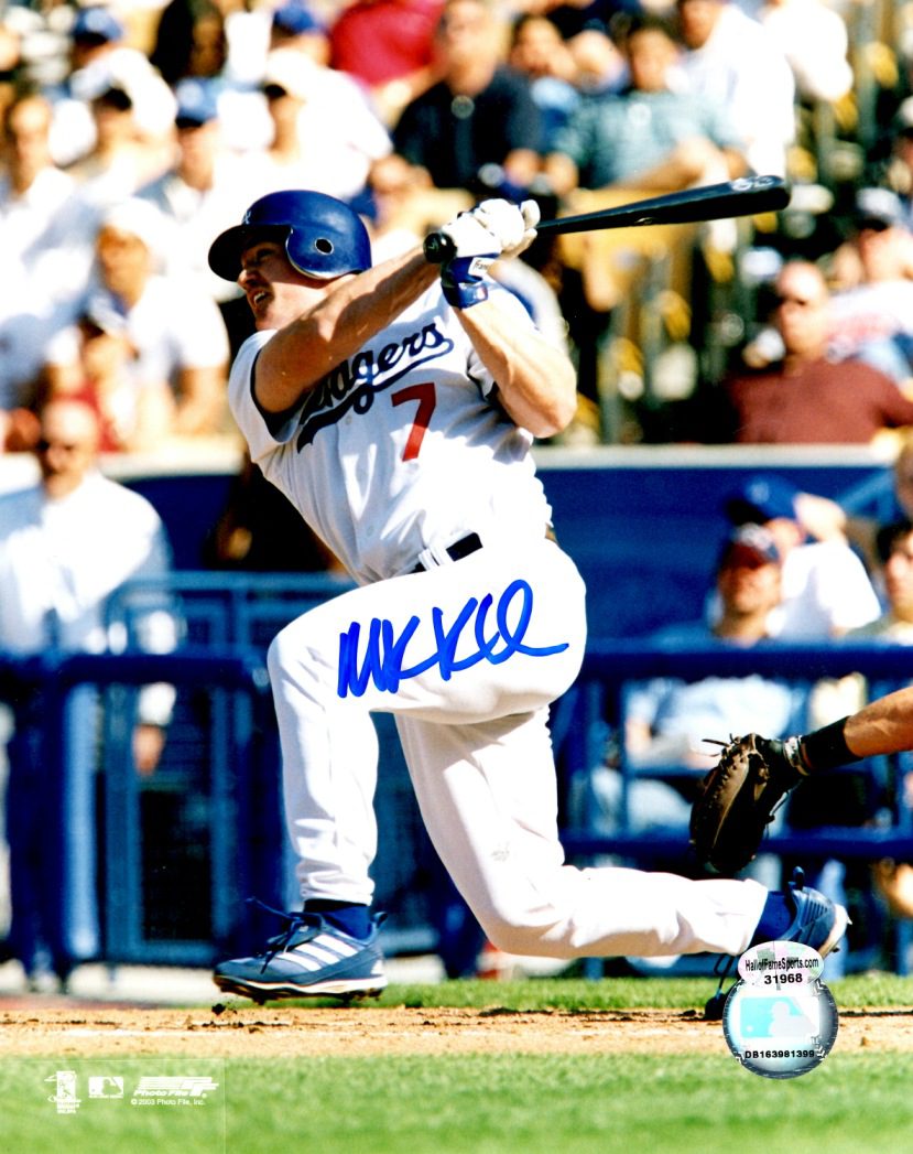 AUTOGRAPHED MIKE KINCAID 8x10 Los Angeles Dodgers photo Main Line