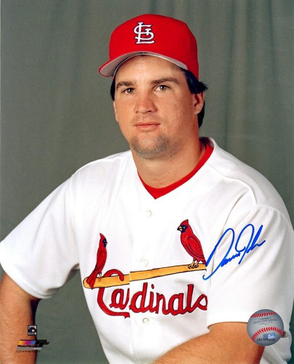 AUTOGRAPHED  DANNY JACKSON 8X10 St. Louis Cardinals photo