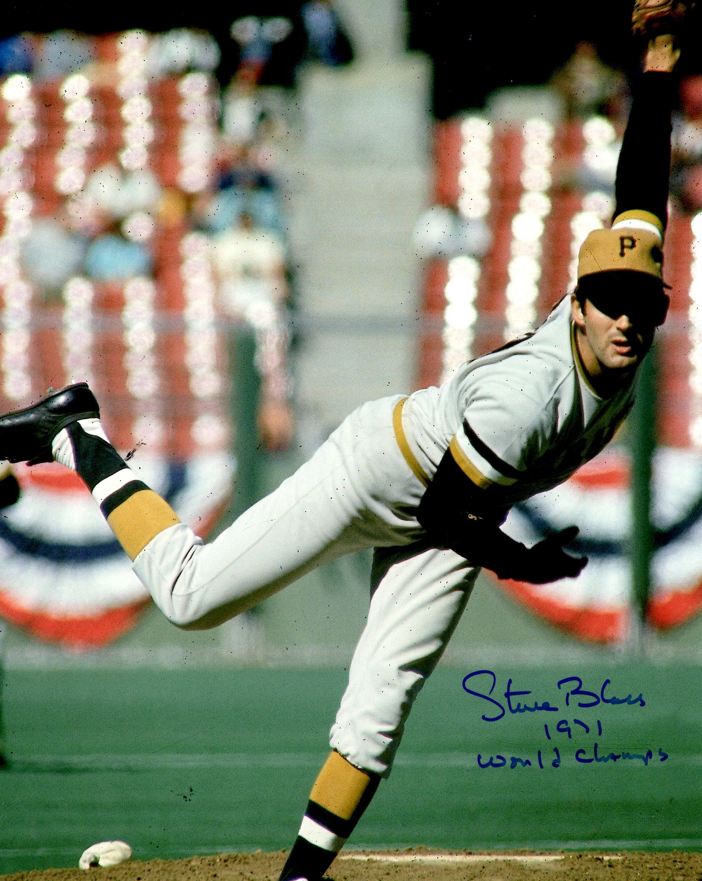 Kent Tekulve Autographed 8x10 Baseball Photo