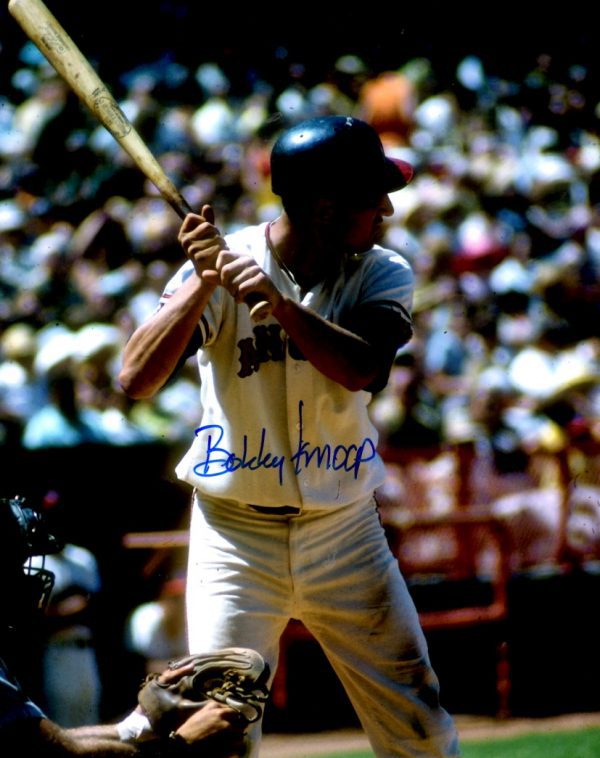 AUTOGRAPHED BOBBY KNOOP 8X10 California Angels Photo