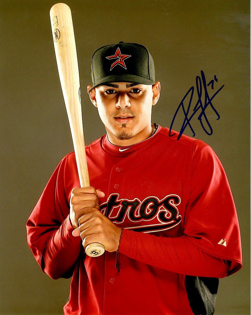 Autographed Signed Rene Garcia 8X10 Houston Astros Photo - Autographs