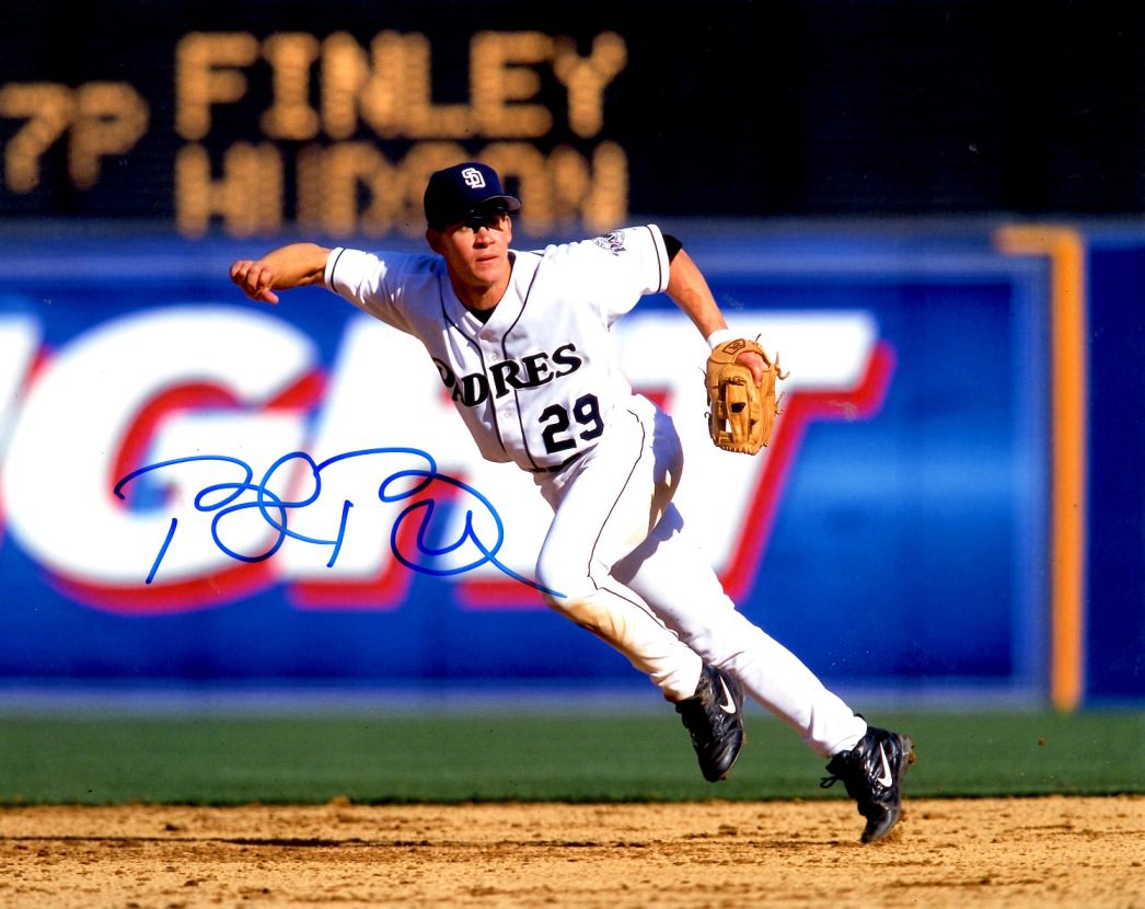 Autographed Bret Boone Picture