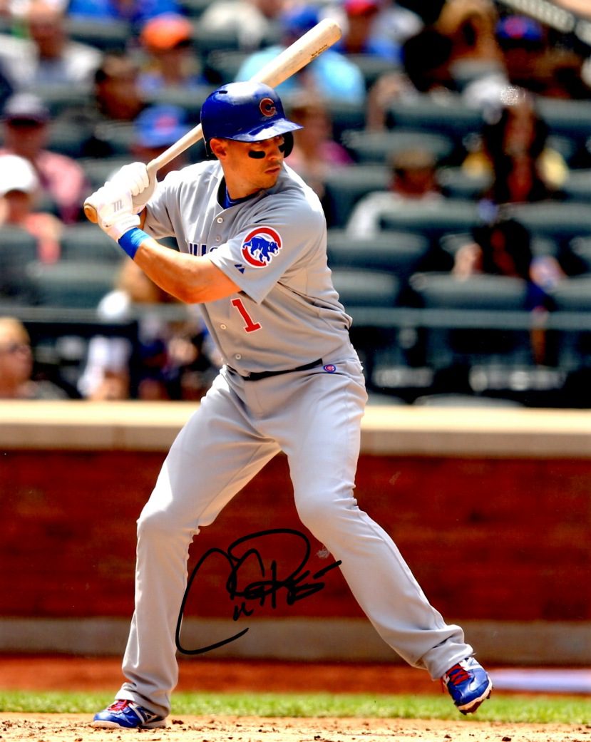 AUTOGRAPHED JODY DAVIS 8x10 Chicago Cubs Photo - Main Line Autographs