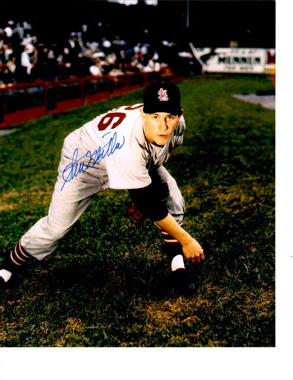 AUTOGRAPHED STU MILLER 8X10 St. Louis Cardinals photo