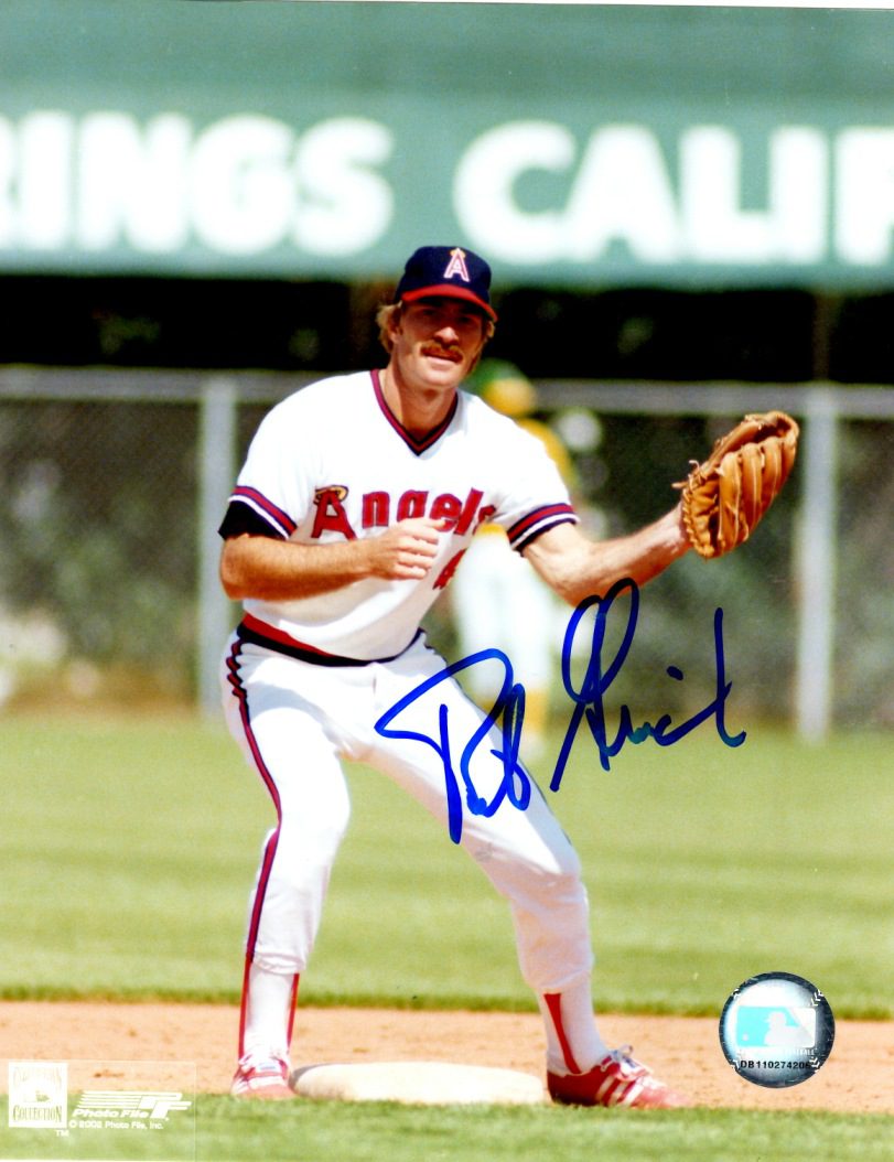 AUTOGRAPHED SIGNED photo JIM FREGOSI #2 California Angels - Main