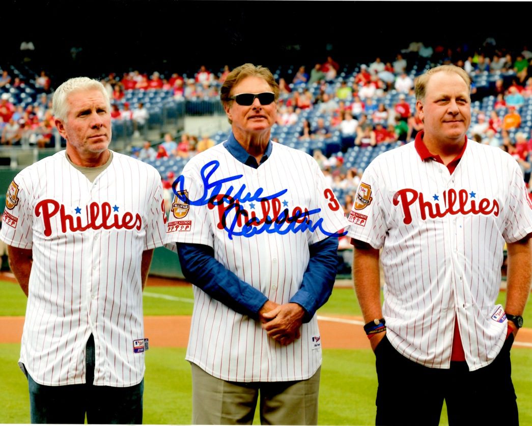 Steve Carlton Hall of Fame Philadelphia Phillies Signed 