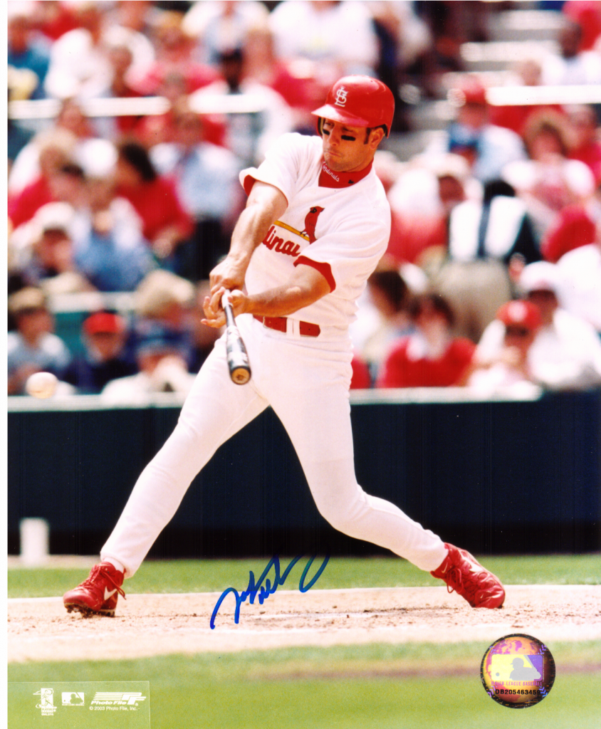 Jon Jay 8 1/2 x 11 Photo Auto Signed Autograph St Louis Cardinals