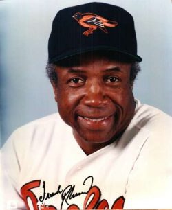 Autographed FRANK ROBINSON Baltimore Orioles HOF 8x10 Induction Day Photo  Card - Main Line Autographs