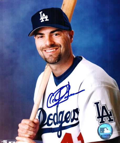 AUTOGRAPHED STEVE SAX 8X10 LA Dodgers Photo - Main Line Autographs
