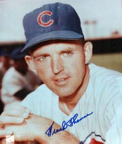 Lee Thomas Autographed Signed - Chicago Cubs Photo - Autographs