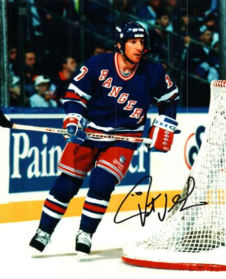 Team Issue Pat Verbeek New York Rangers Jersey 54 CCM Pro Authentic  Autograph