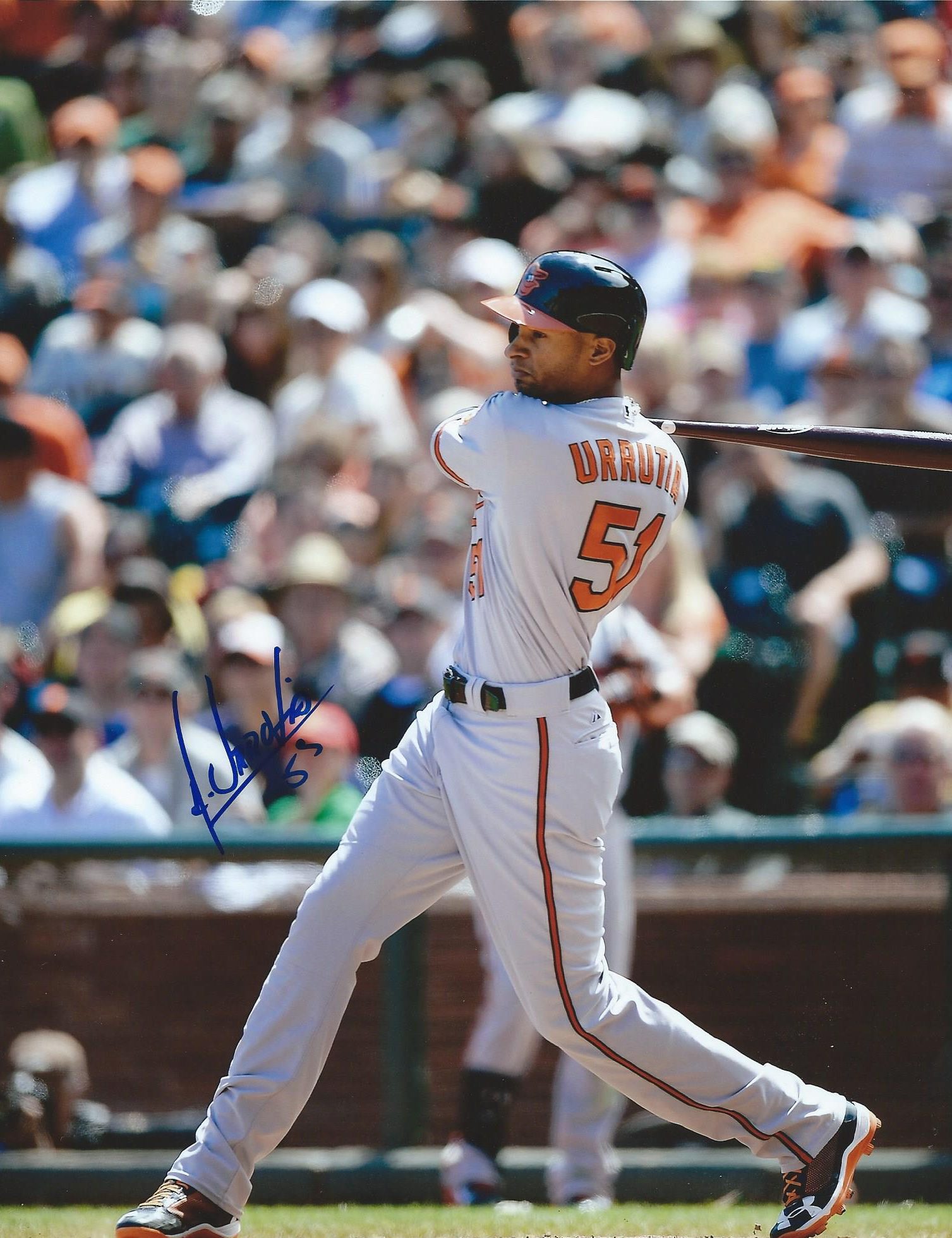 Autographed ROBERTO ALOMAR BALTIMORE ORIOLES 8X10 photo - Main Line  Autographs