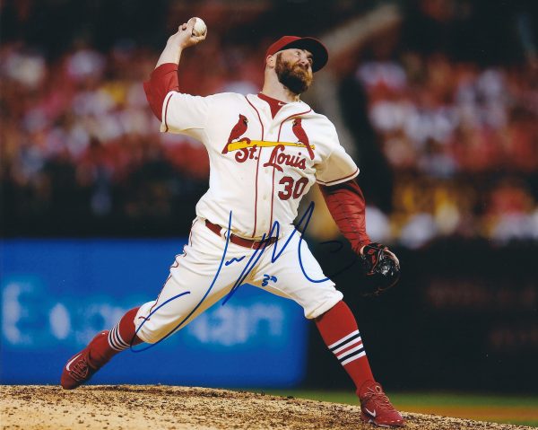 AUTOGRAPHED  JASON MOTTE 8X10 St. Louis Cardinals photo