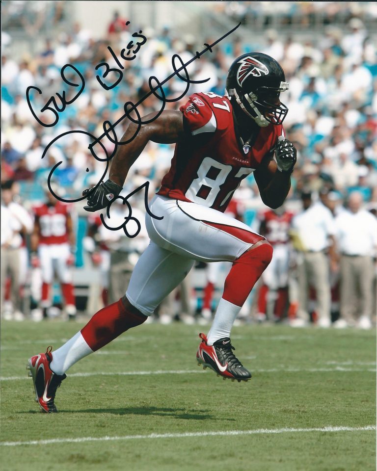 Autographed JOE HORN 8X10 Atlanta Falcons photo - Main Line Autographs