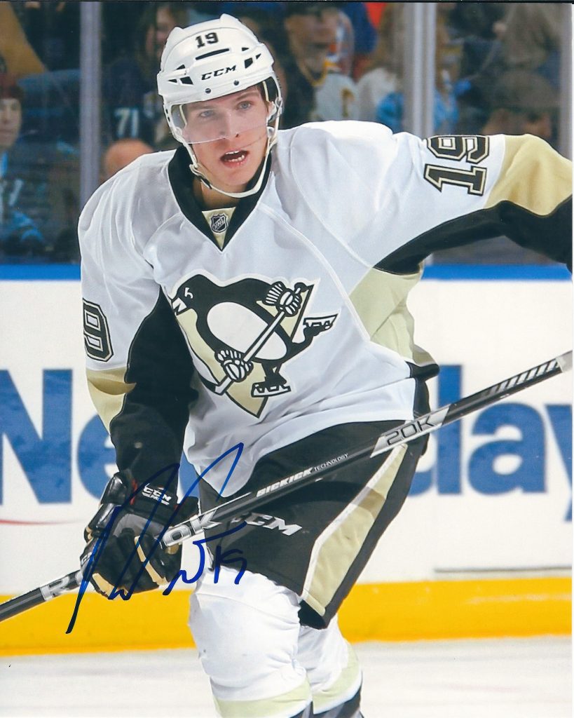 Autographed BEAU BENNETT 8x10 Pittsburgh Penguins Photo - Main Line ...