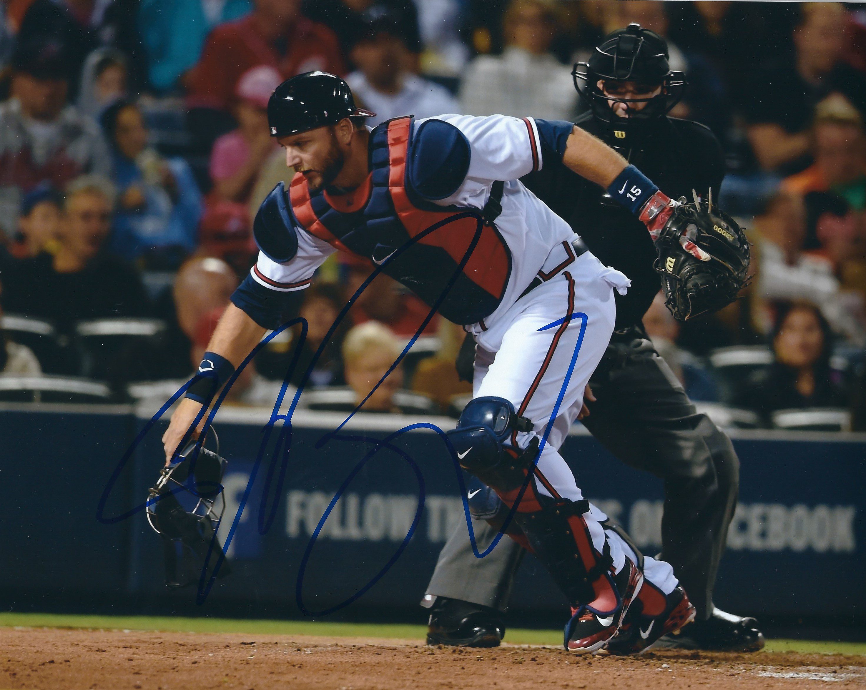 AJ Pierzynski Autographed Bat