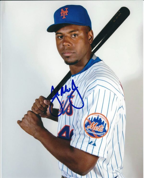 AUTOGRAPHED JOHN MAYBERRY JR 8X10 New York Mets photo