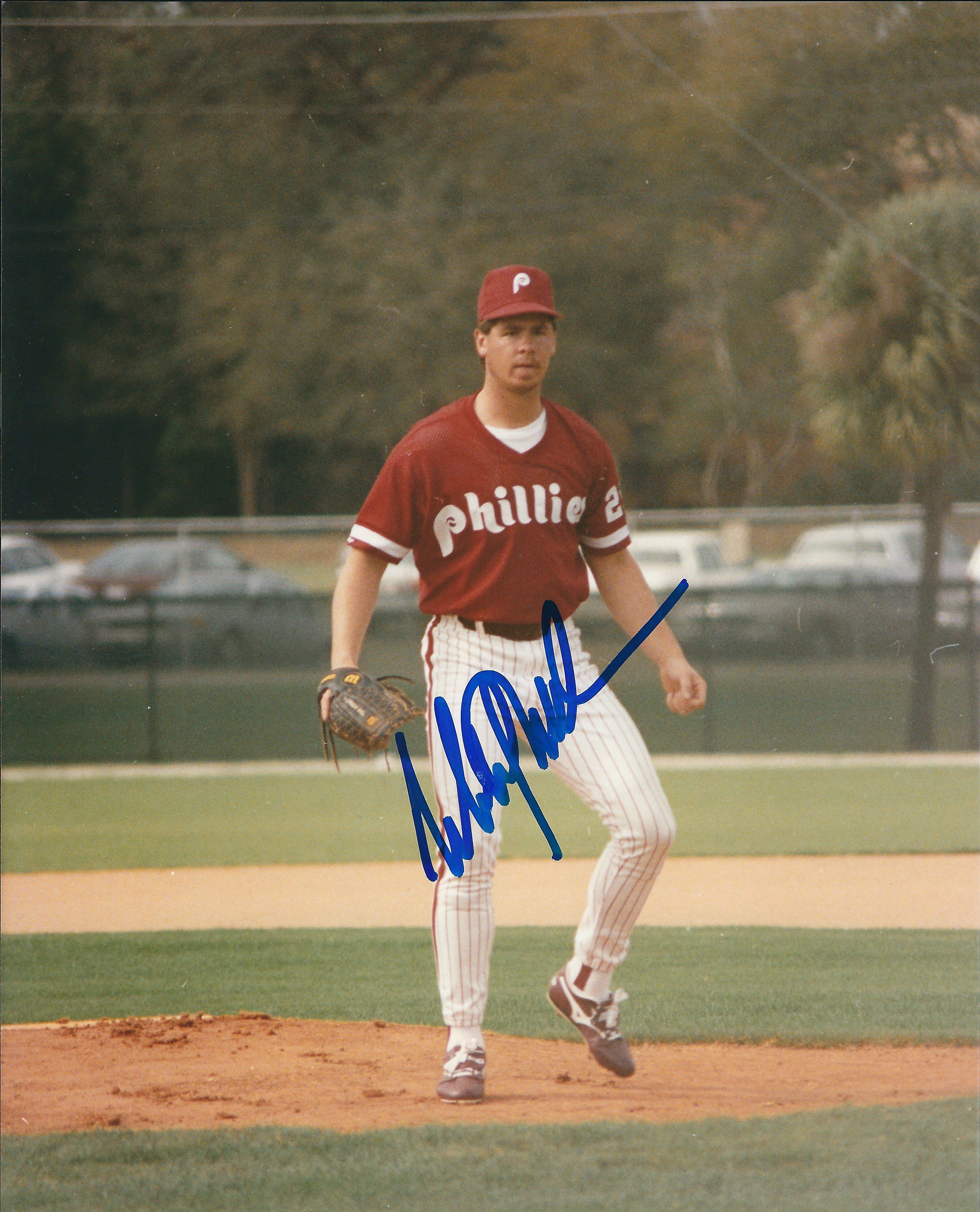 Mitch Williams Autographed Signed Philadelphia Phillies 1993 Topps Card -  Autographs