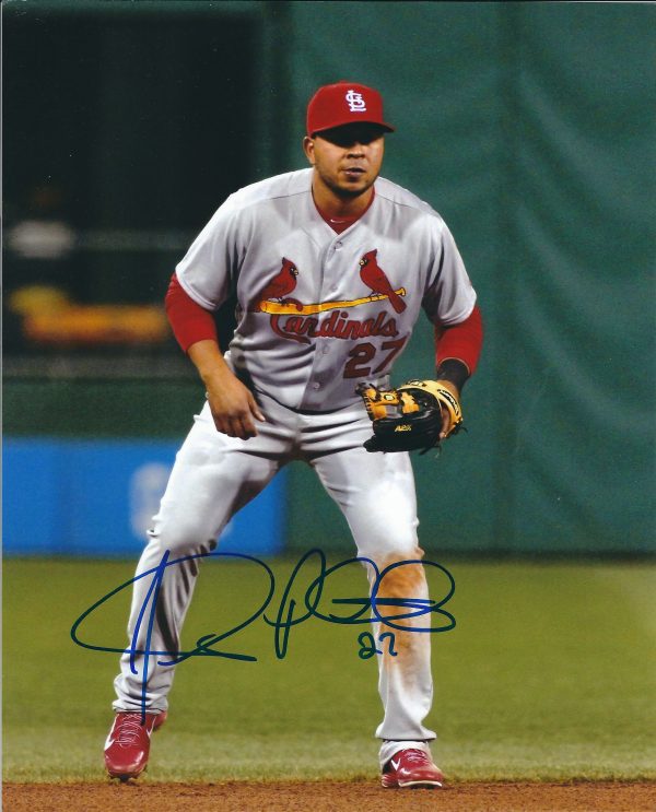 AUTOGRAPHED JHONNY PERALTA 8X10 St. Louis Cardinals photo