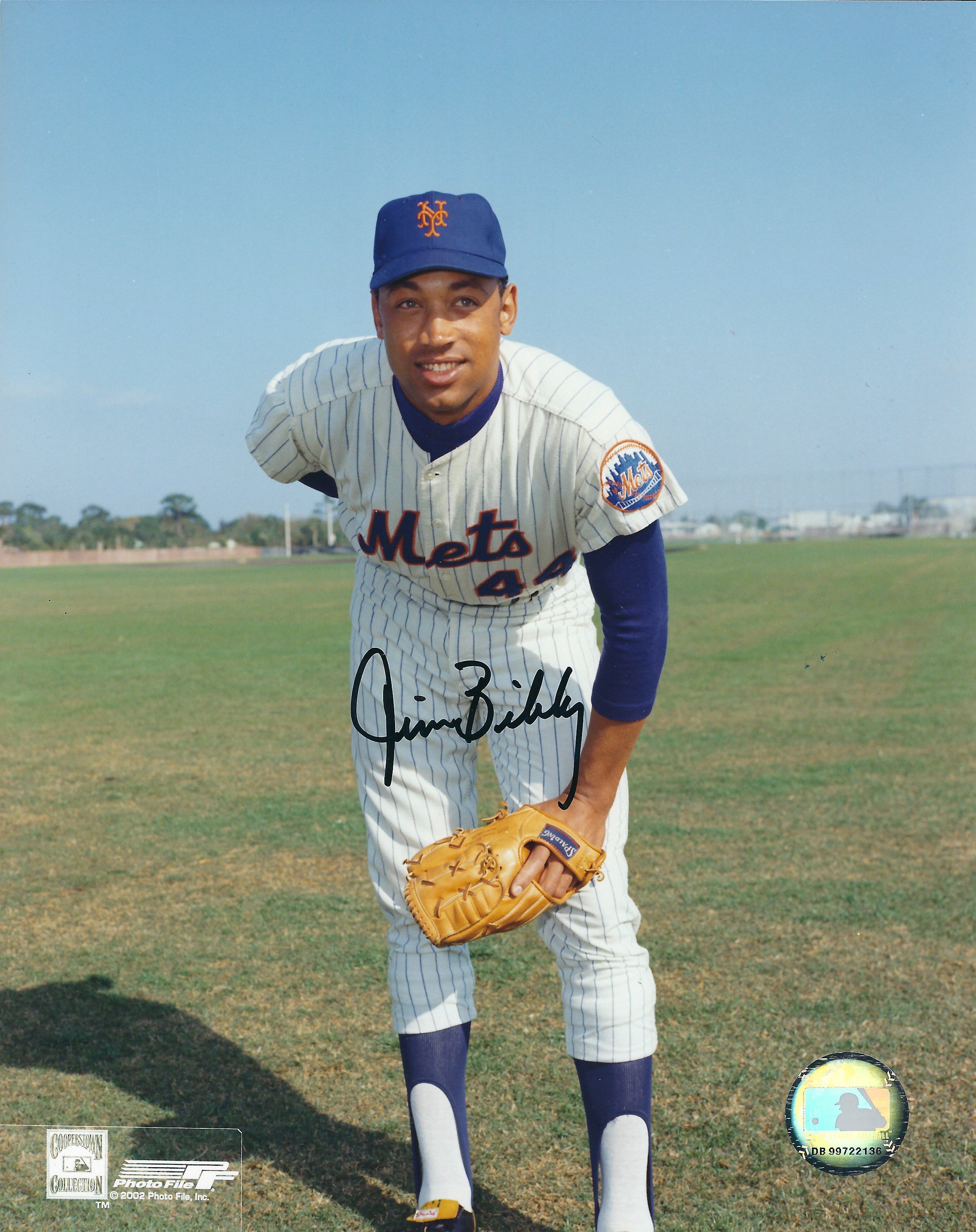 Signed Tim Teufel Photograph - 8x10