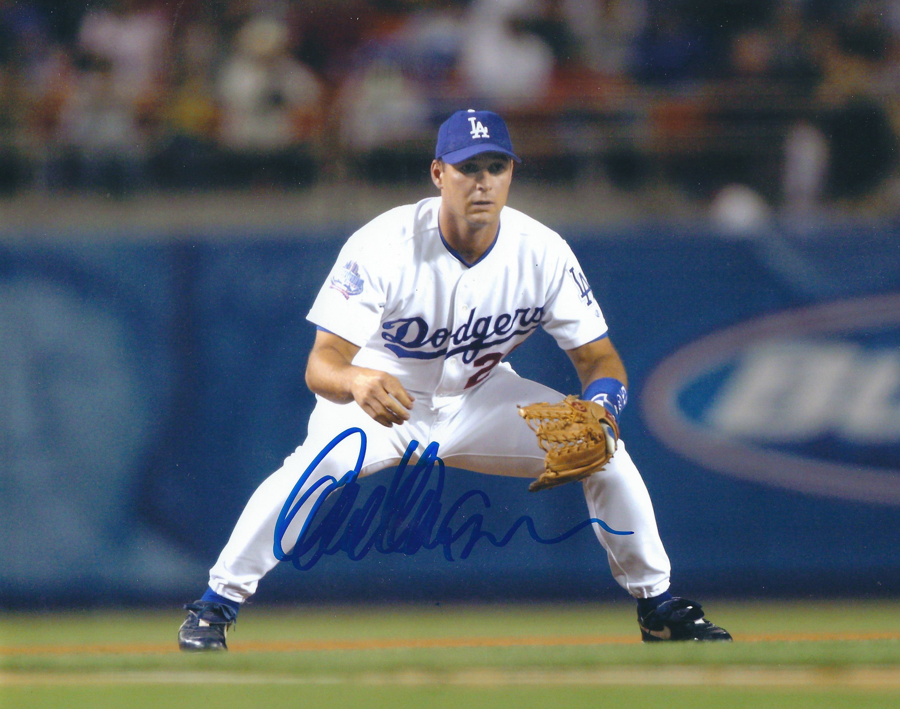 MLB Davey Lopes LA Dodgers Autographed 8x10 Photo W/COA 