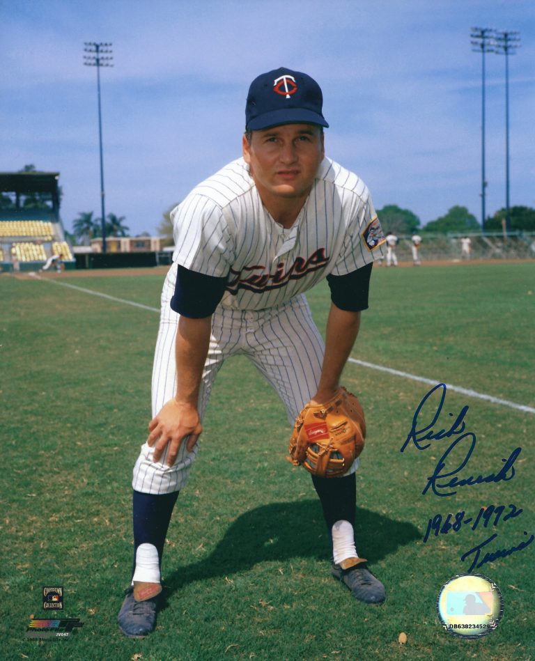 AUTOGRAPHED GEORGE FRAZIER 8X10 Minnesota Twins photo - Main Line ...