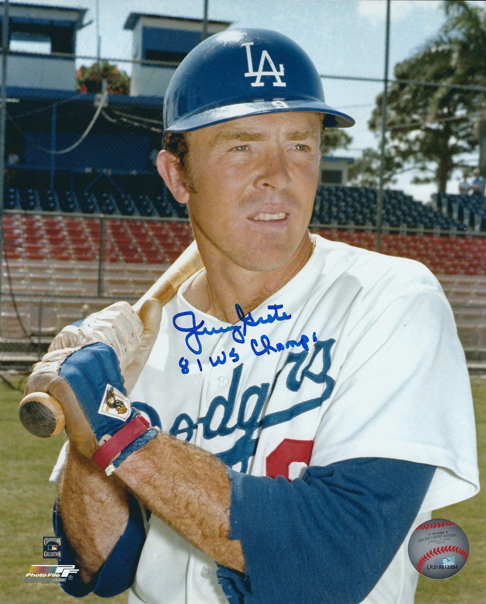 AUTOGRAPHED JERRY GROTE 8X10 Los Angeles Dodgers Photo | Main Line ...