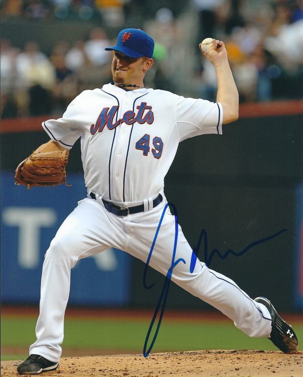 AUTOGRAPHED JON NIESE 8X10 New York Mets photo