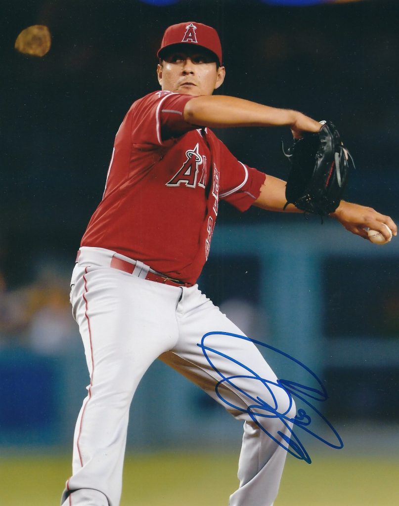 AUTOGRAPHED CESAR RAMOS 8X10 Los Angeles Angels Photo - Main Line ...