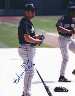 Benny Agbayani New York Mets Autographed Signed 8x10 Photo -At Bat