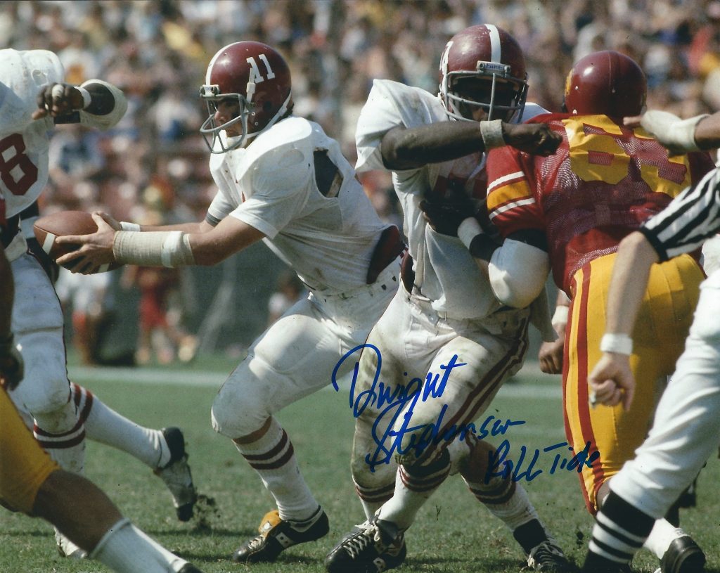 Autographed DWIGHT STEPHENSON 8X10 Alabama Crimson Tide Photo - Main ...