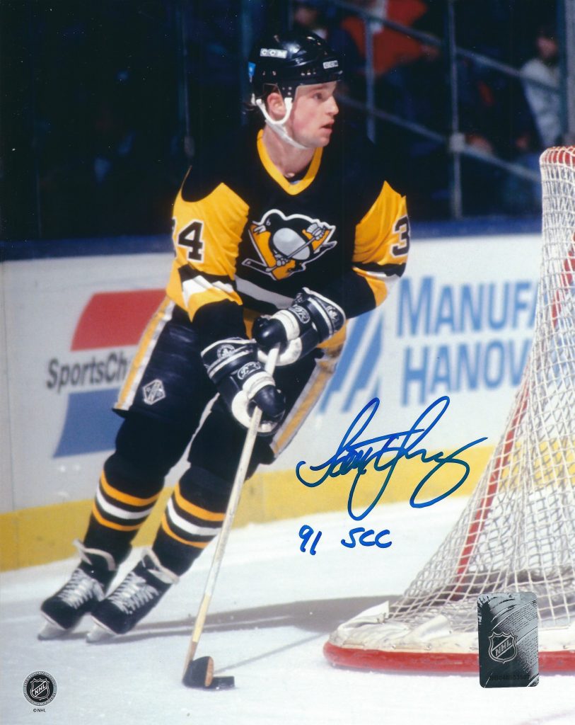 Autographed SCOTT YOUNG 8x10 Pittsburgh Penguins Photo - Main Line ...